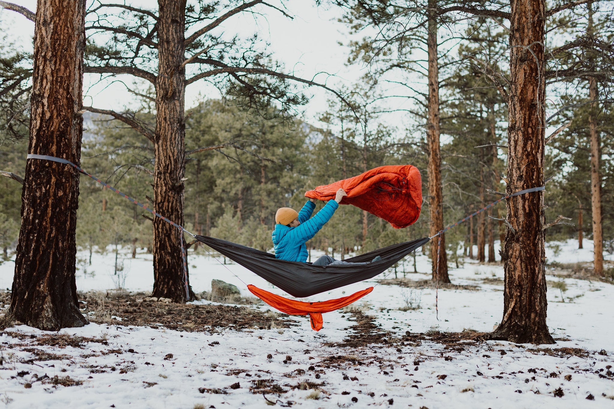 Cold weather hammock camping hotsell