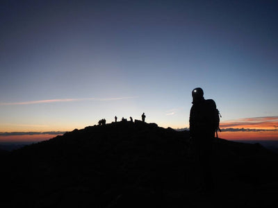 Sunrise on Mount Bierstadt.