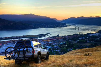 Admiring the breathtaking scenery near Hood River, OR Zach Dischner