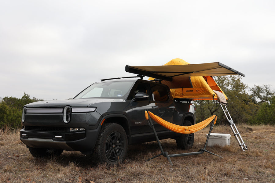Kammok Vehicle Parts & Accessories Kammok x Rivian Crosswing Awning 7 Ft / Charcoal Gray