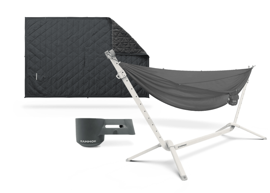 Kammok The Cozy Camper Limestone White / Granite Gray / Granite Gray