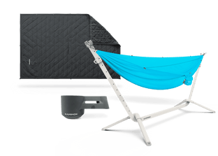 Kammok The Cozy Camper Limestone White / Sky Blue / Granite Gray