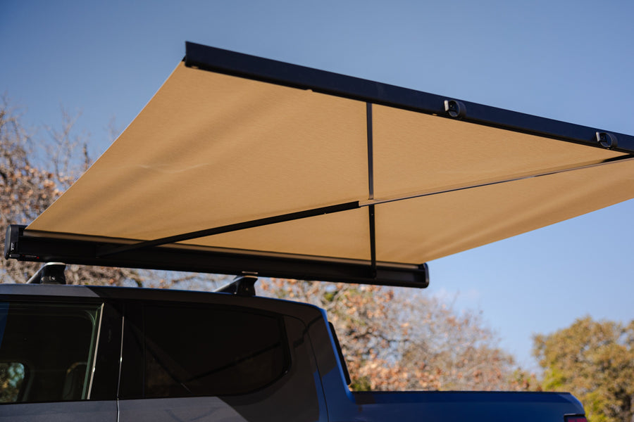 Kammok Vehicle Parts & Accessories Rivian X Kammok Crosswing Awning 7 Ft / Charcoal Gray