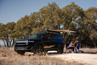 Kammok Vehicle Parts & Accessories Rivian X Kammok Crosswing Awning 7 Ft / Charcoal Gray
