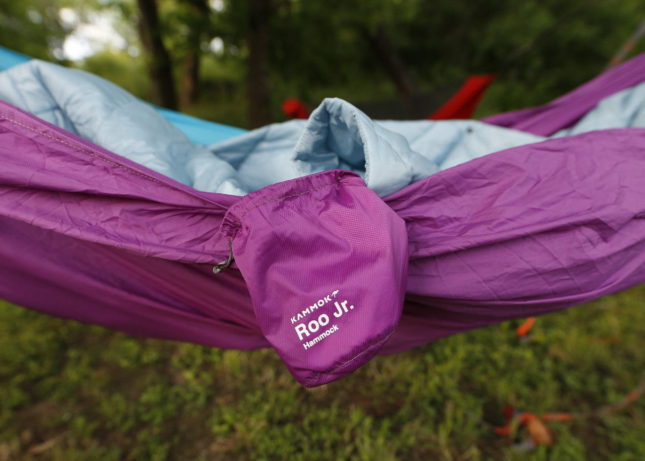 Kammok Hammock Roo Jr. in the wild.