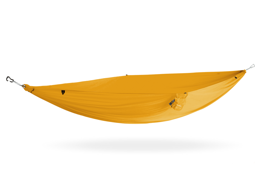 Kammok Hammock Roo Single and Python 10 Bundle Sunflower Gold
