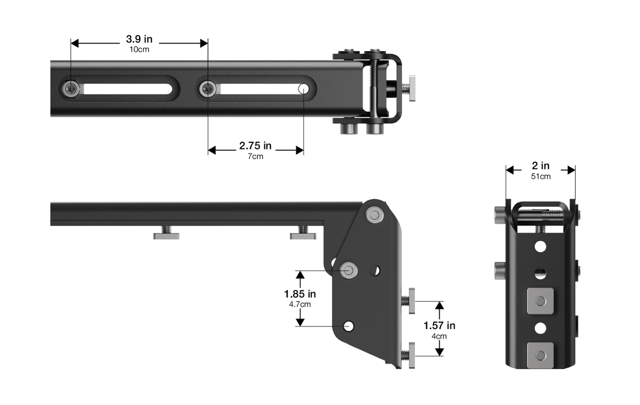 Kammok Crosswing Side Mount Kit
