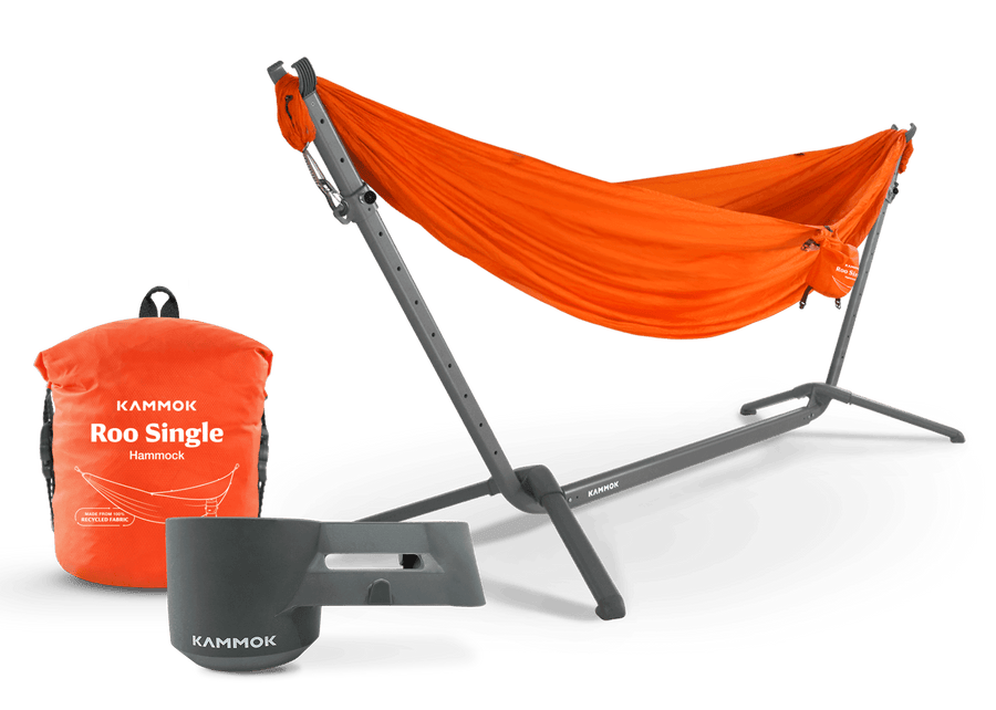 Kammok Bundle Swiftlet Hammock Stand Bundle Single / Ember Orange