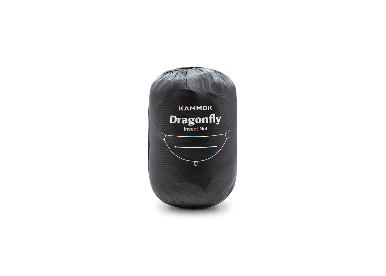 Kammok Insect Net Dragonfly inside storage bag.
