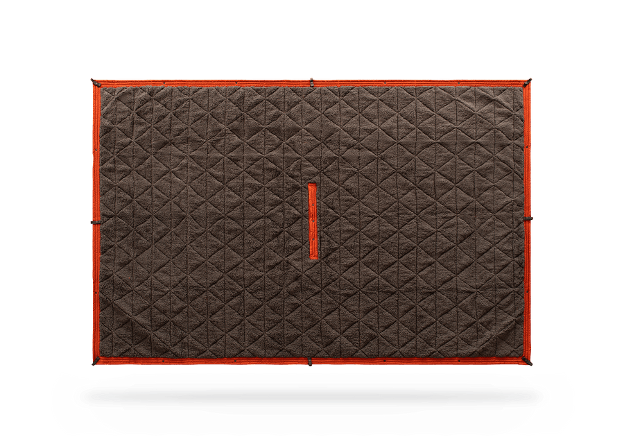 Studio Image of a the backside of a Kammok Blanket Mountain Blanket