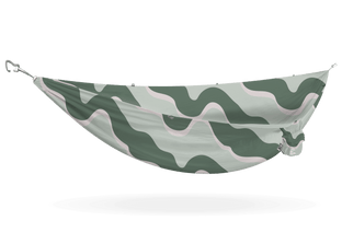 Studio Image of Kammok Hammock Roo Double Printed Ripple