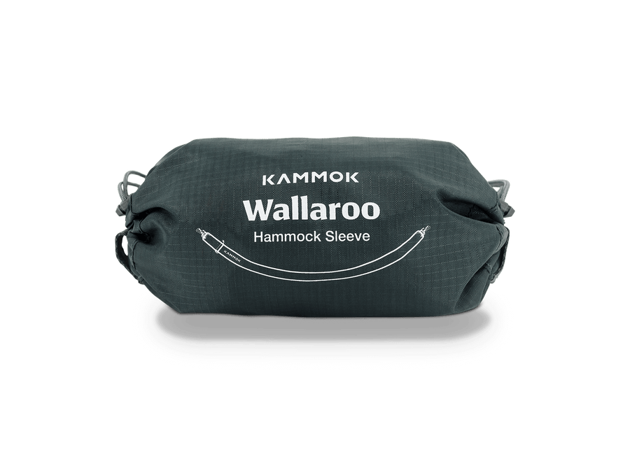 Kammok Wallaroo Hammock Sleeve in storage bag.