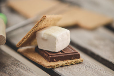 Camping at home next level s'mores recipes.