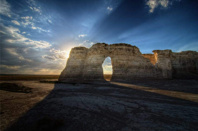 Monument Rocks is an iconic landmark in Kansas. Lane Pearman