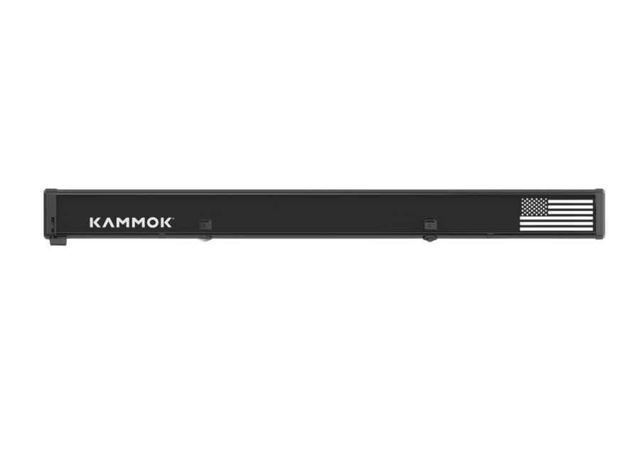 Kammok Vehicle Parts & Accessories Crosswing 5 Ft / Charcoal Gray / USA Flag B&W