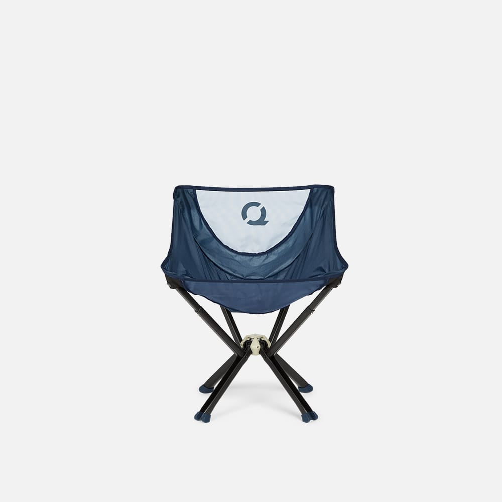 Front view of the CLIQ ClassiQ Chair in Moroccan Blue