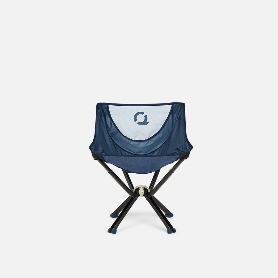 Front view of the CLIQ ClassiQ Chair in Moroccan Blue