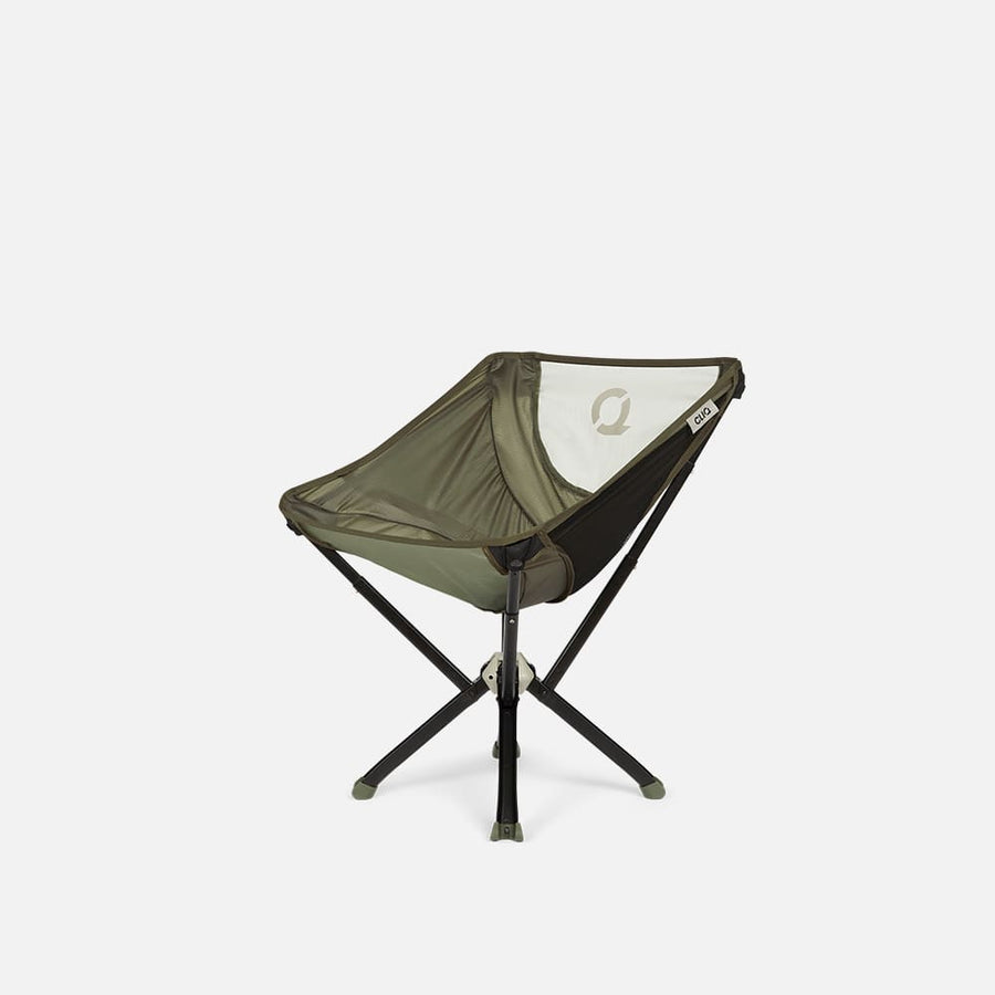 CLIQ ClassiQ Chair in Burnt Olive with a light mesh back, shown at an angle