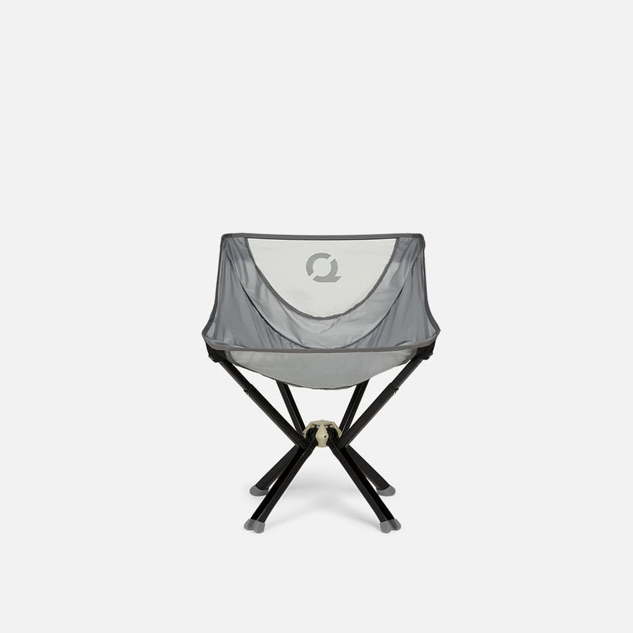 Front view of the CLIQ ClassiQ Chair in Ultimate Gray