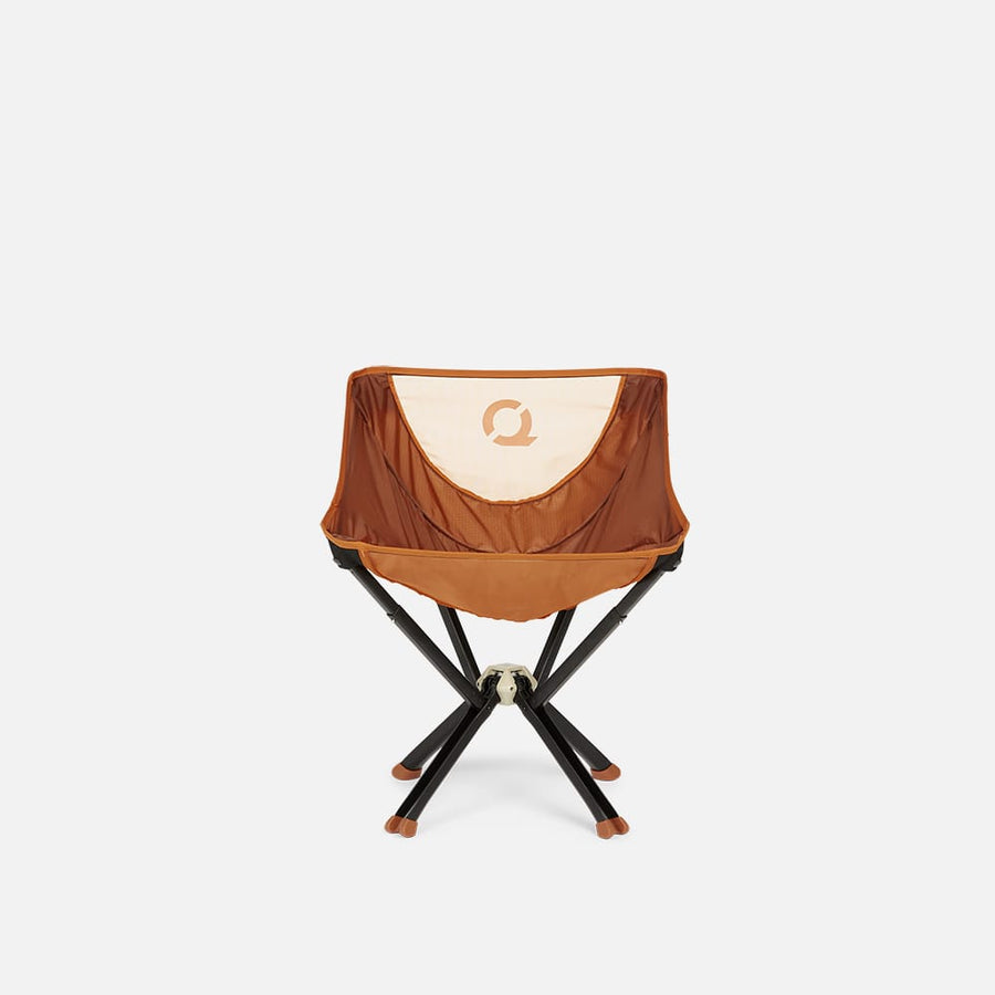Front view of the CLIQ ClassiQ Chair in Canyon Orange
