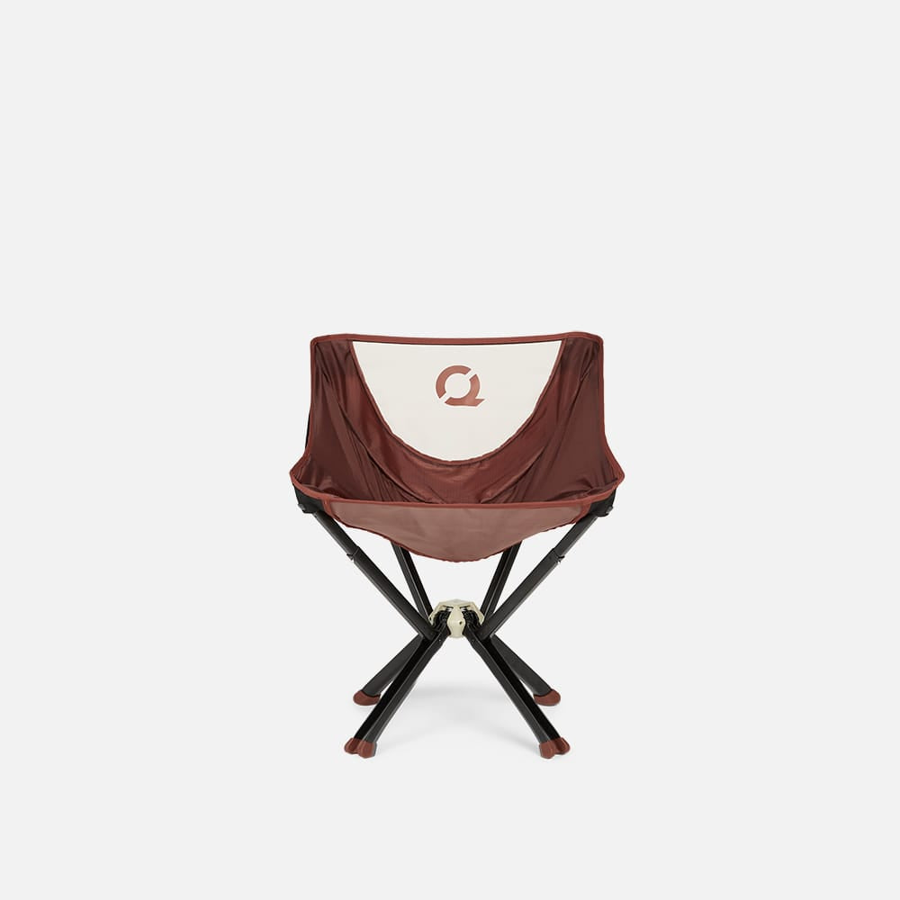 Front view of the CLIQ ClassiQ Chair in Fired Brick