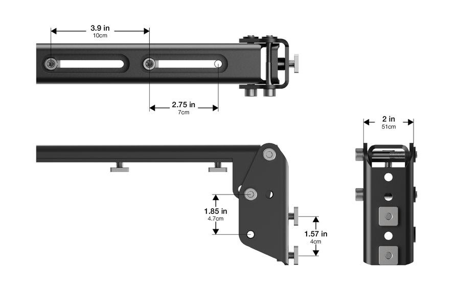 Kammok Crosswing Side Mount Kit