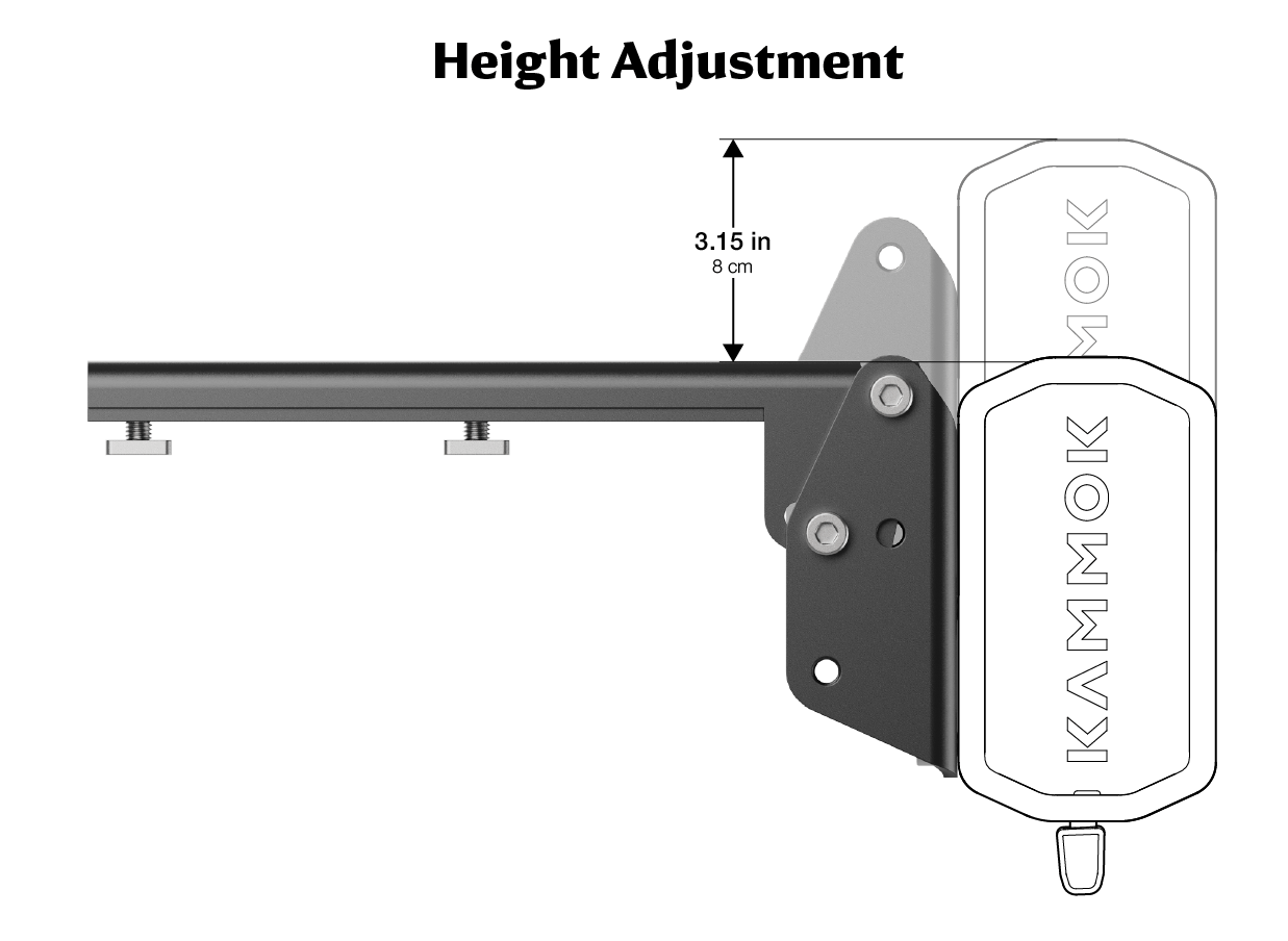 Kammok Crosswing Side Mount Kit