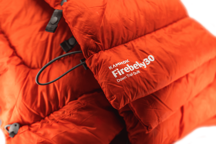 Kammok Trail Quilt Firebelly 30°F Outlet Ember Orange / Noticeably Used