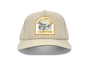 Kammok Apparel Rock Skipping Champion Hat Sand White