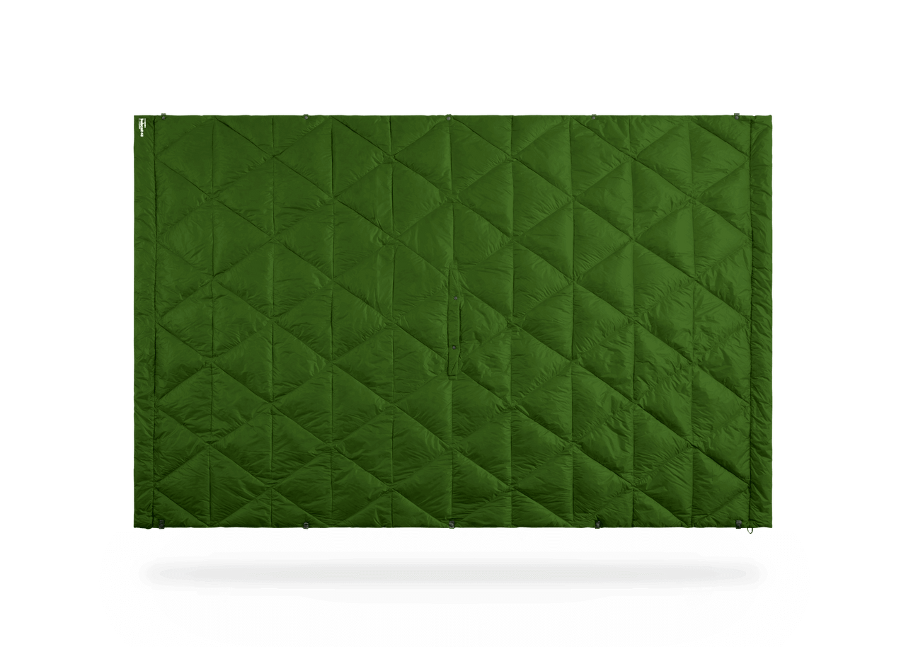 Kammok Trail Quilt Bobcat 45°F Moss Green