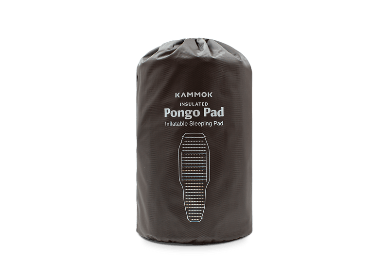 Kammok Sleep Line Insulated Pongo Pad Studio Image in Storage Bag