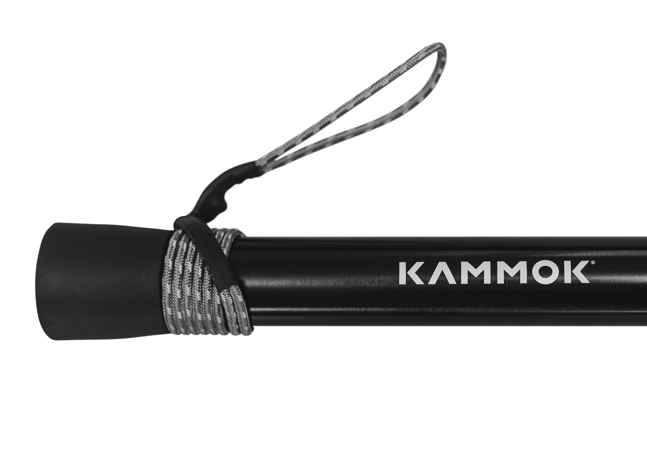 Studio image close up of Kammok Pole Pack tie-down.