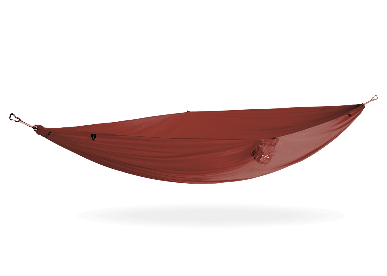 Studio Image of Kammok Hammock Roo Single Sierra Red